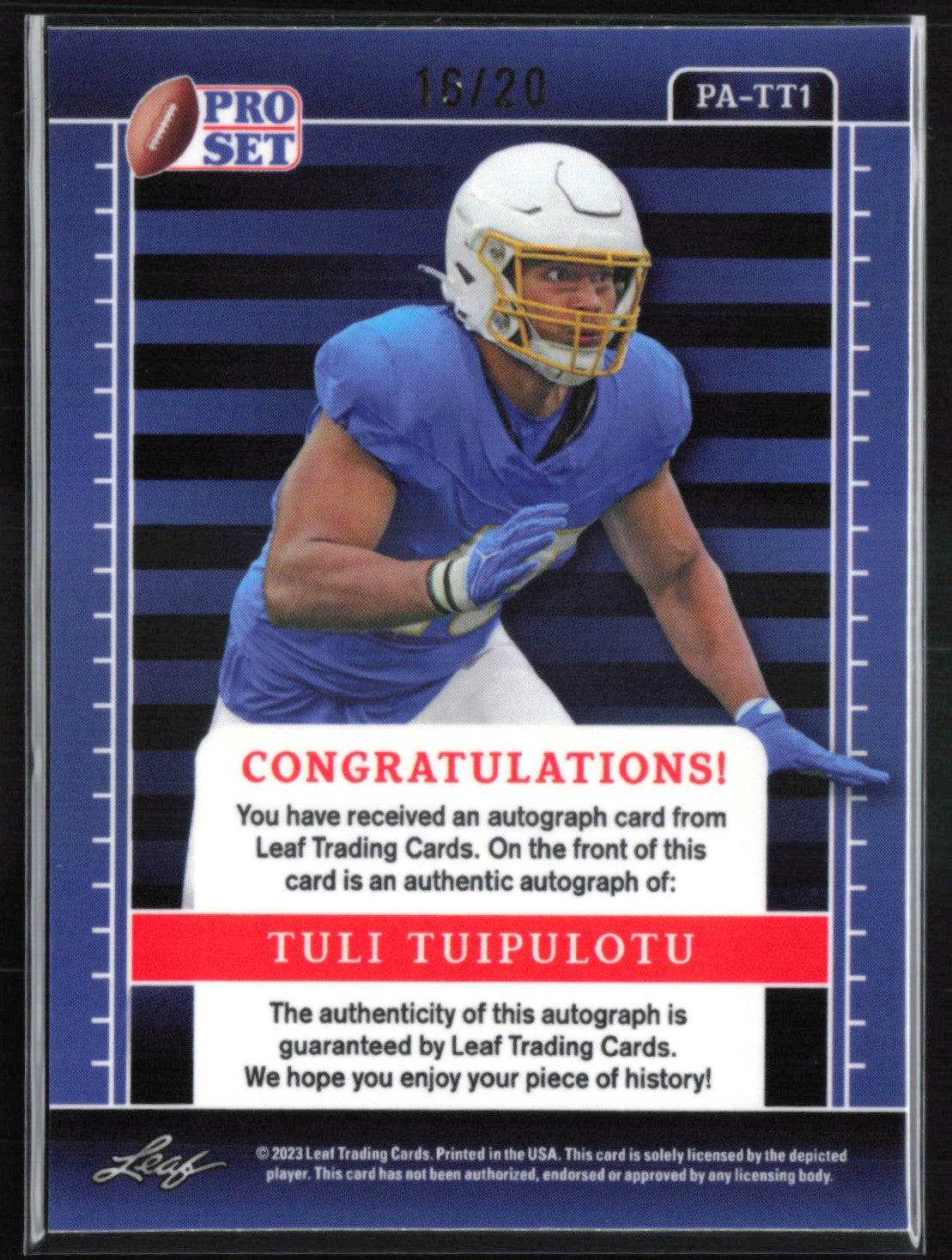 Tuli Tuipulotu RC Auto /20 Mojo