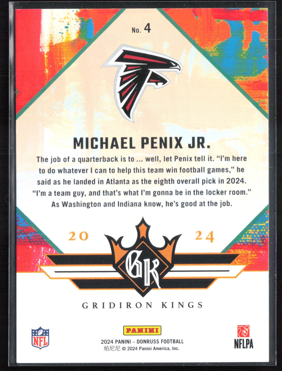 Michael Penix Jr. RC