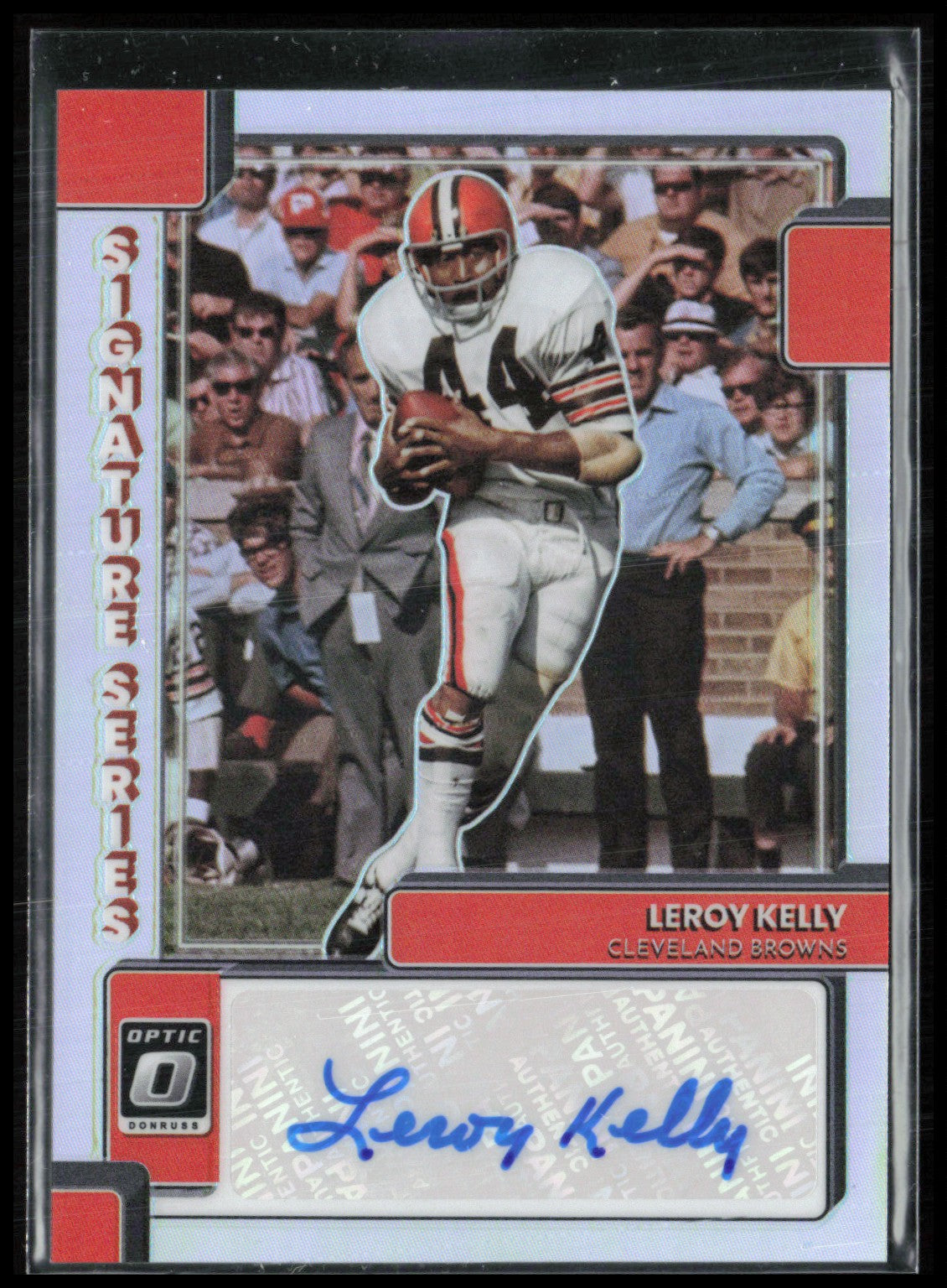 Leroy Kelly Auto Signature Series Holo