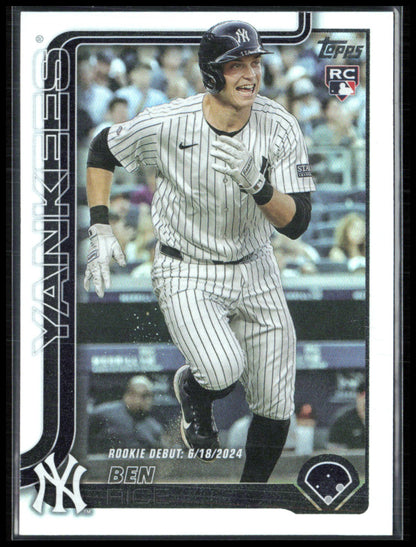 Ben Rice RC Debut Rainbow Foil