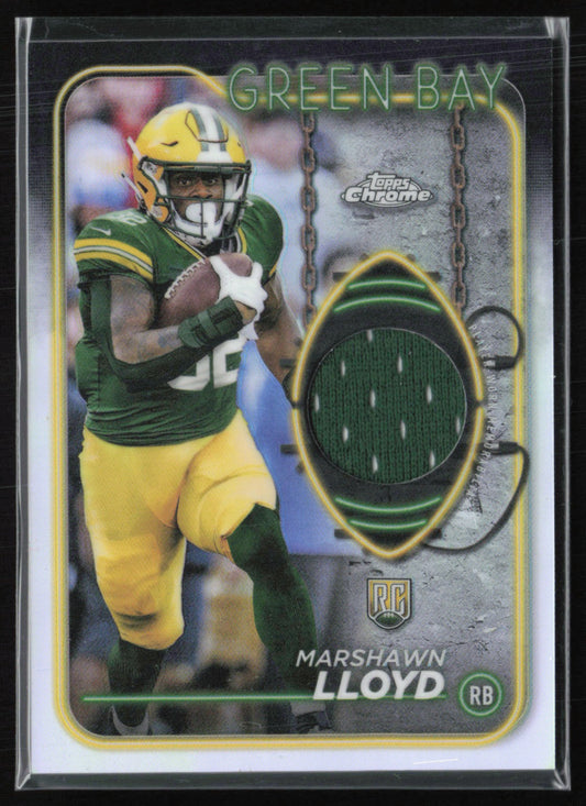 MarShawn Lloyd RC Player-Worn Relic