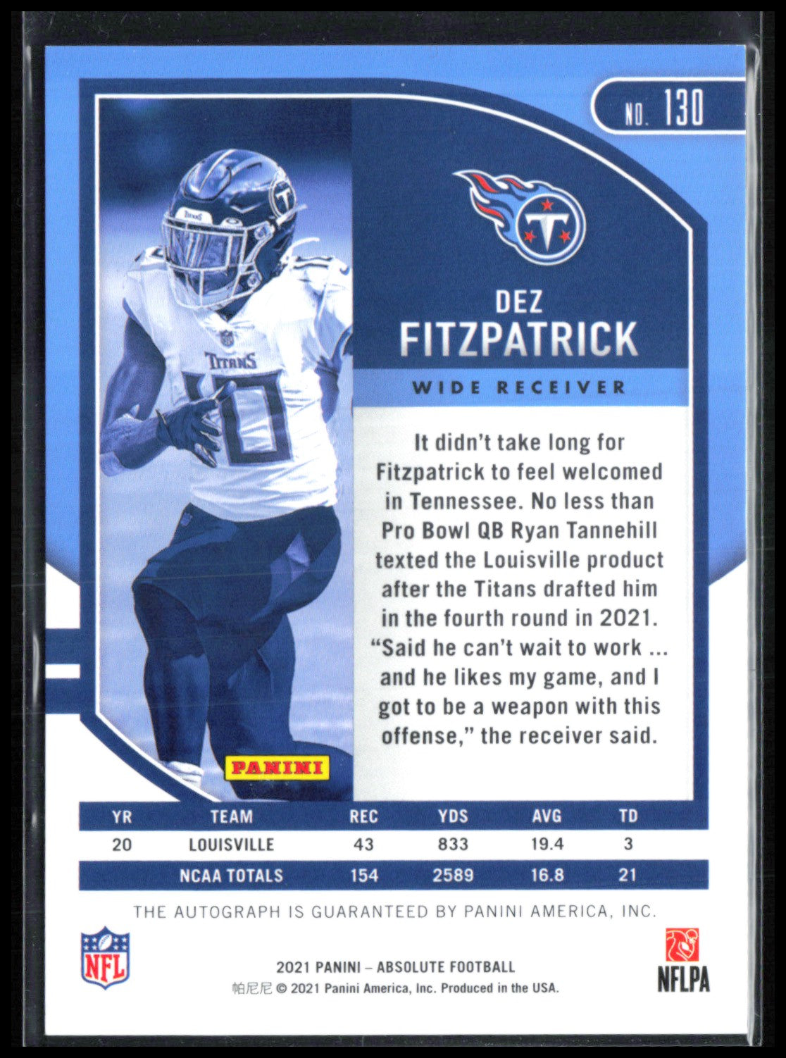 Dez Fitzpatrick RC Auto