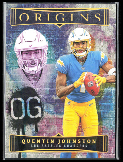 Quentin Johnston RC Original Gridiron