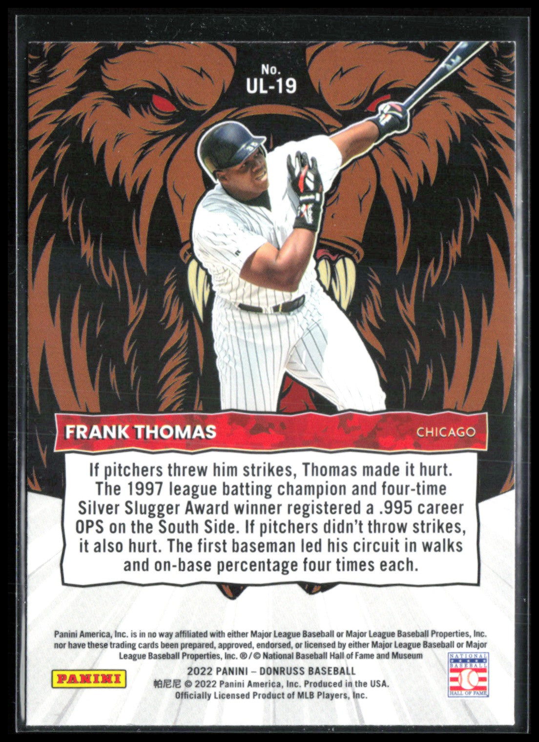 Frank Thomas Unleashed Pink Fireworks