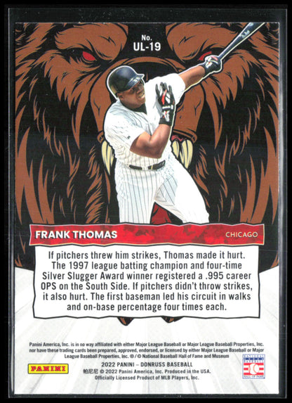Frank Thomas Unleashed Pink Fireworks