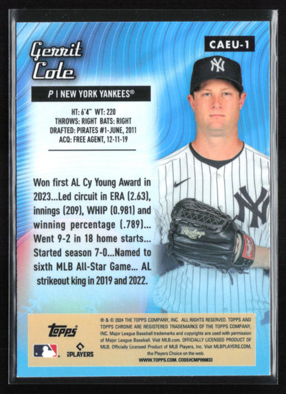 Gerrit Cole All-Etch