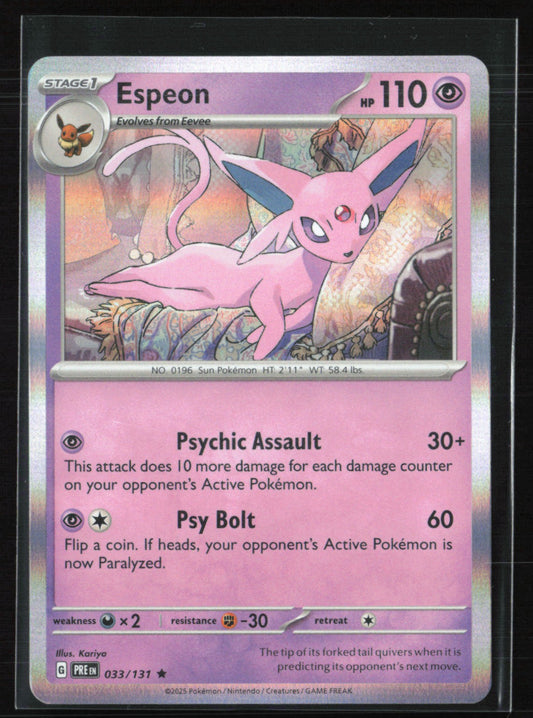 Espeon Rare Holo