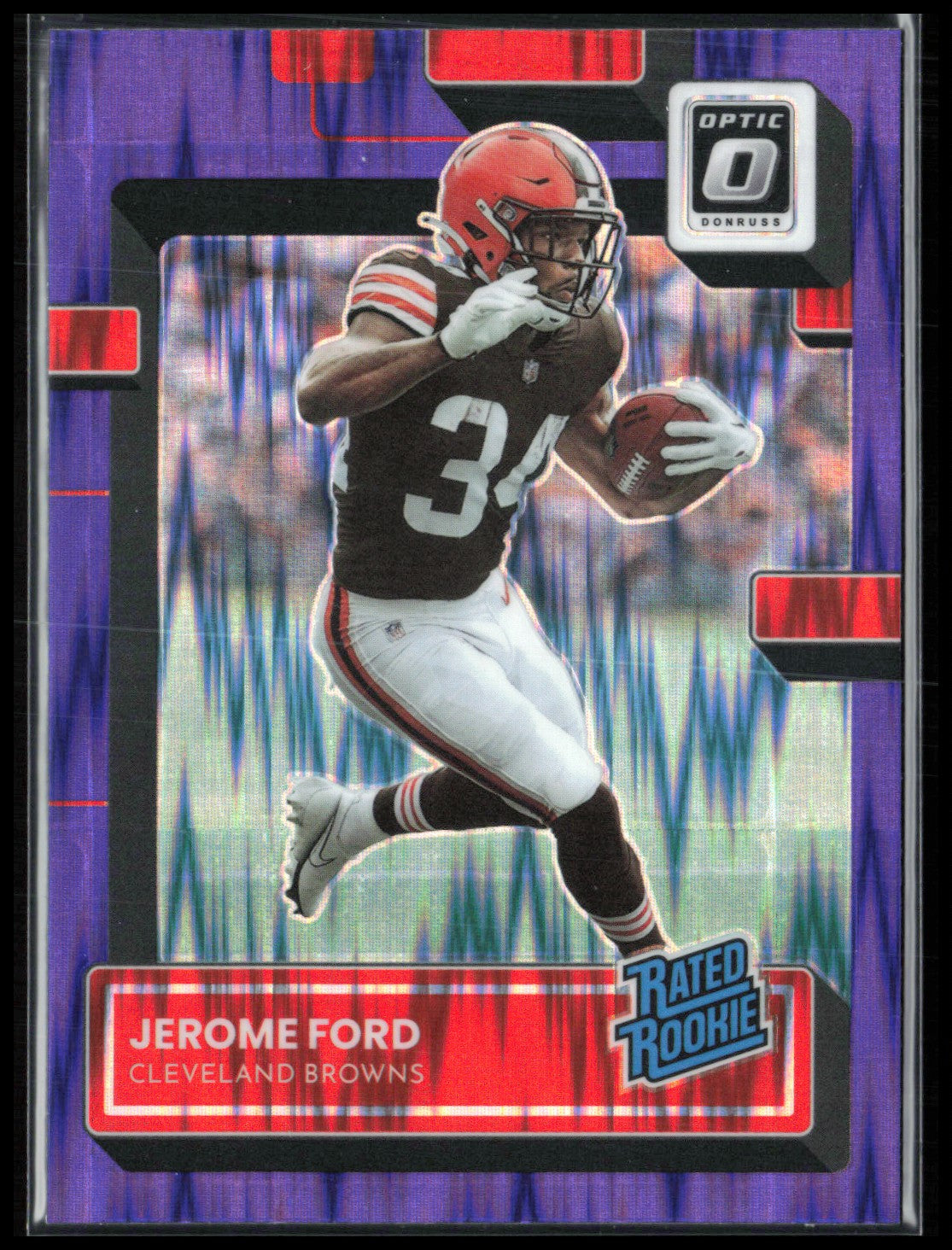 Jerome Ford RC Purple Shock