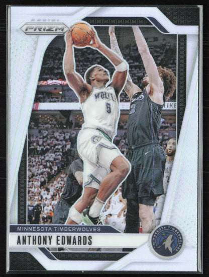Anthony Edwards Silver Prizm