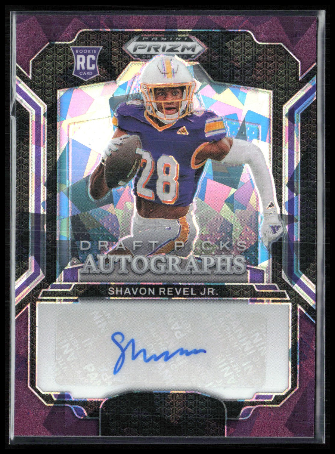 Shavon Revel Jr. RC Auto Purple Ice /199