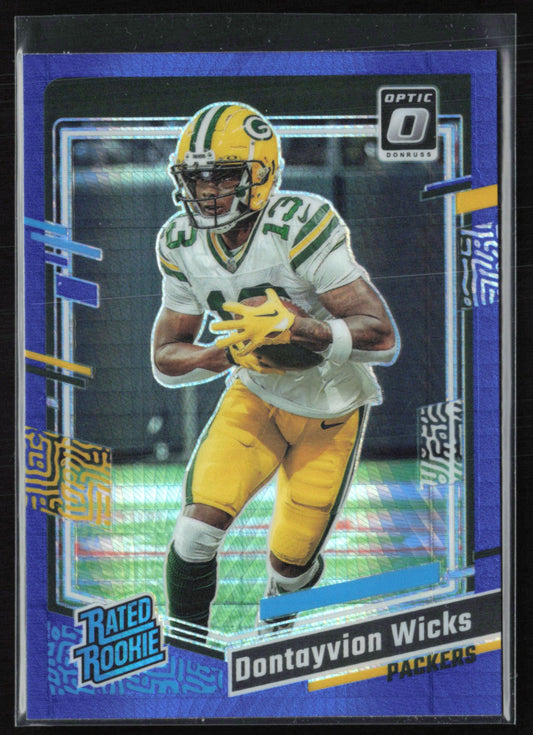 Dontayvion Wicks RC Blue Hyper