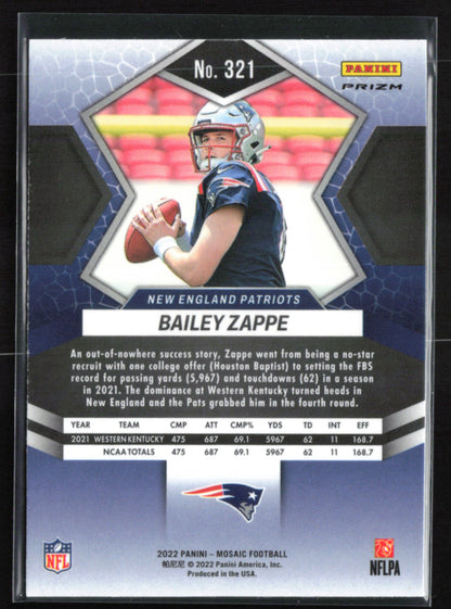 Bailey Zappe RC Orange