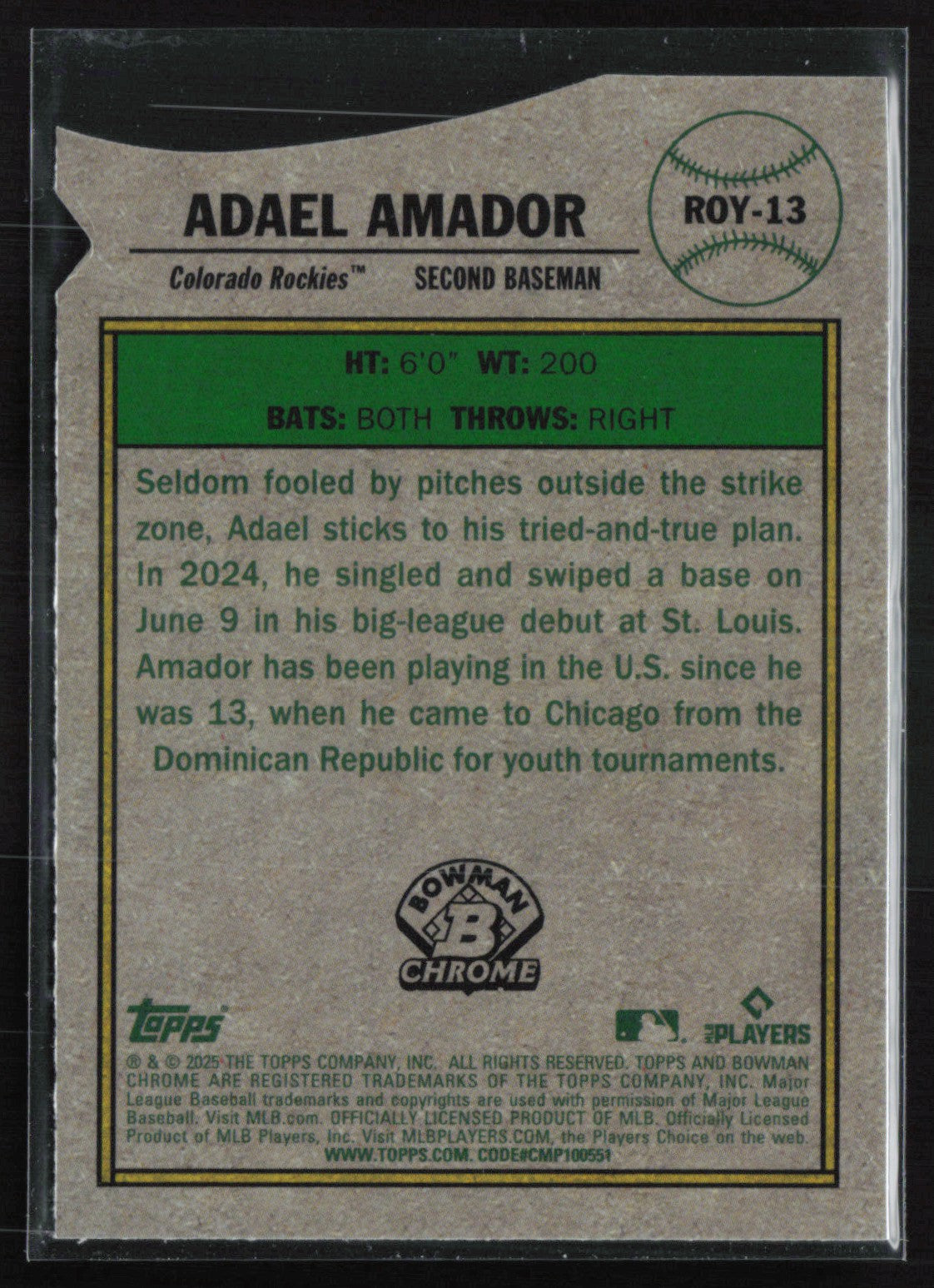 Adael Amador RC Die-Cut