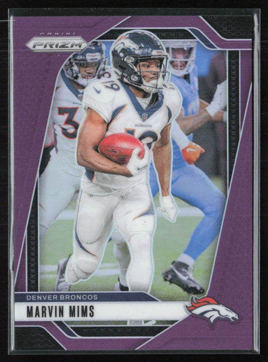 Marvin Mims Purple Prizm /125