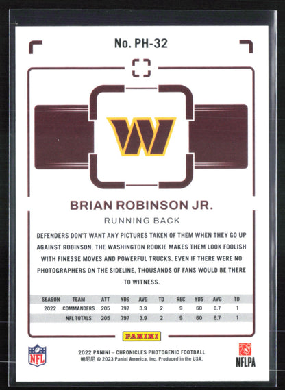 Brian Robinson Jr. RC