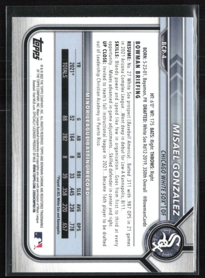 Misael Gonzalez 1st Bowman
