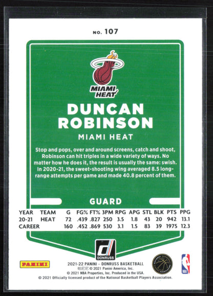 Duncan Robinson Teal Laser