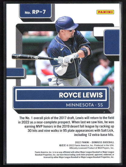 Royce Lewis Rated Prospect Rapture
