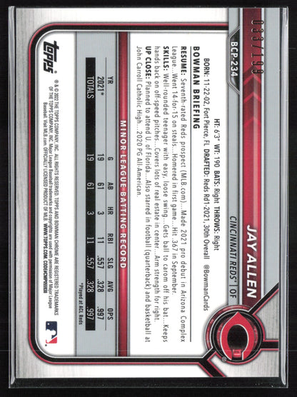 Jay Allen Fuchsia Mojo /199