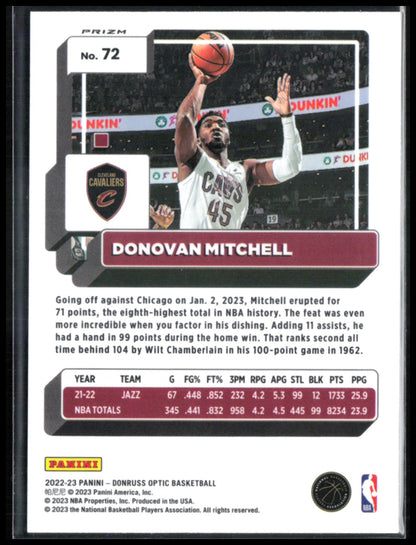 Donovan Mitchell Purple Holo