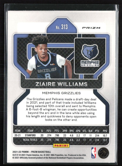 Ziaire Williams RC Green