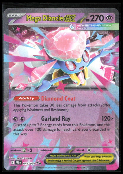 Mega Diancie ex Double Rare Phantasmal Flames