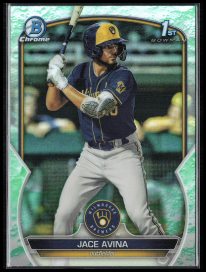 Jace Avina 1st Bowman Lunar Green