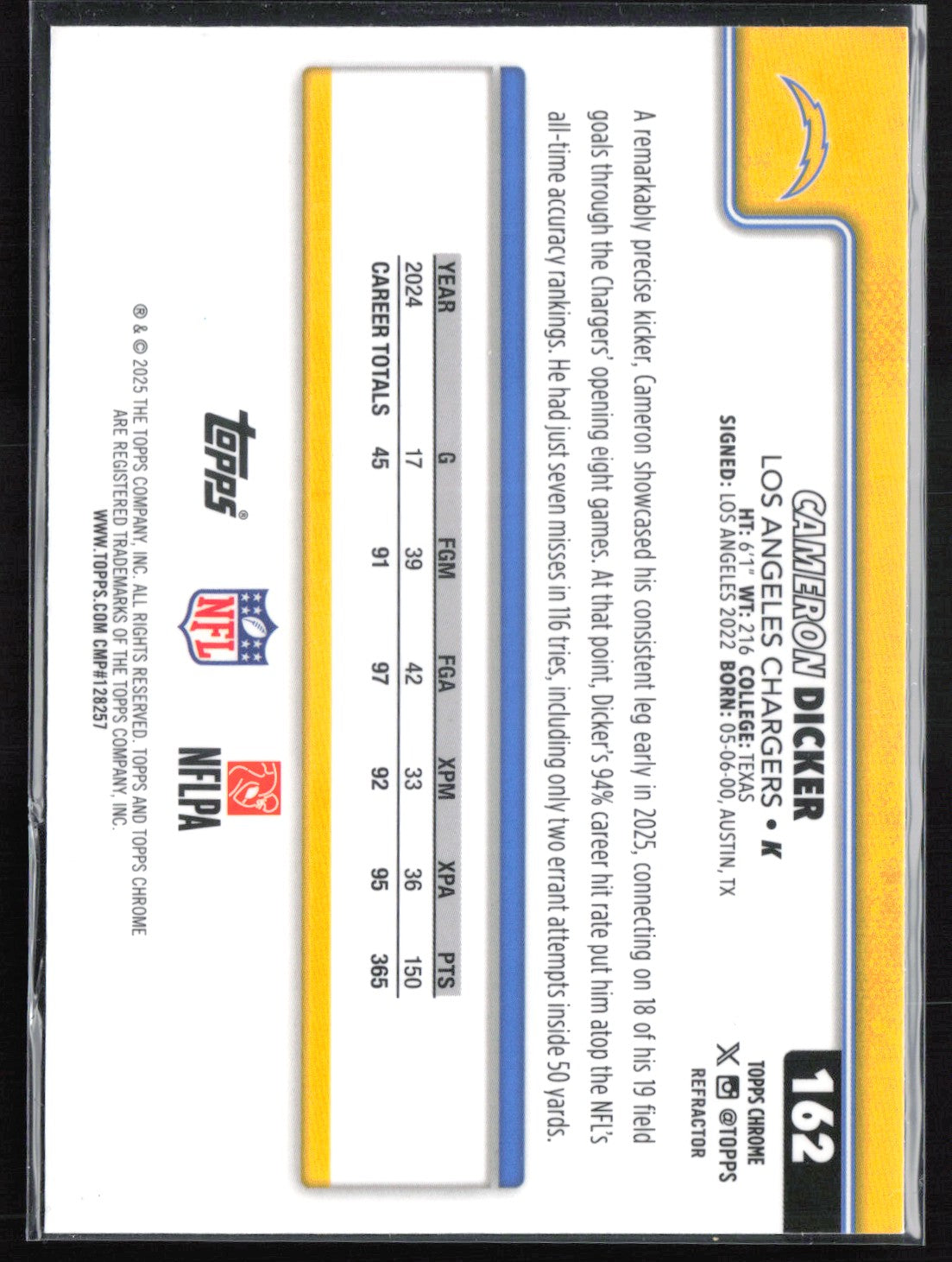 Cameron Dicker Refractor