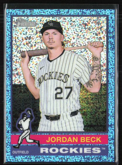 Jordan Beck Mini Blue Diamond