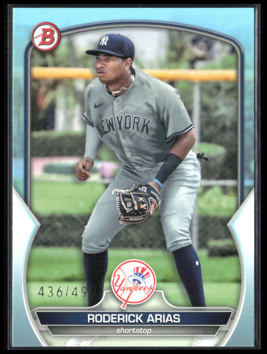 Roderick Arias /499 Sky Blue