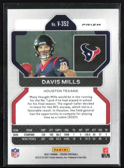 Davis Mills RC Silver