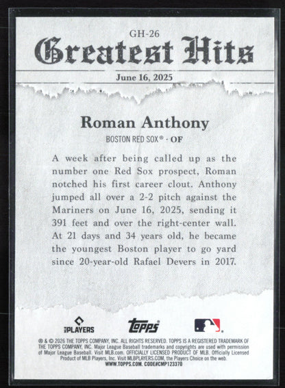 Roman Anthony RC