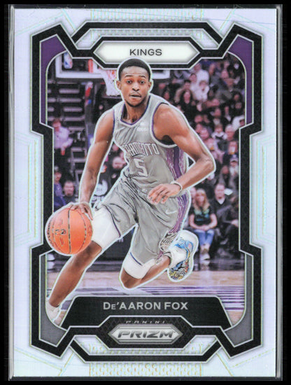 De'Aaron Fox Silver Prizm