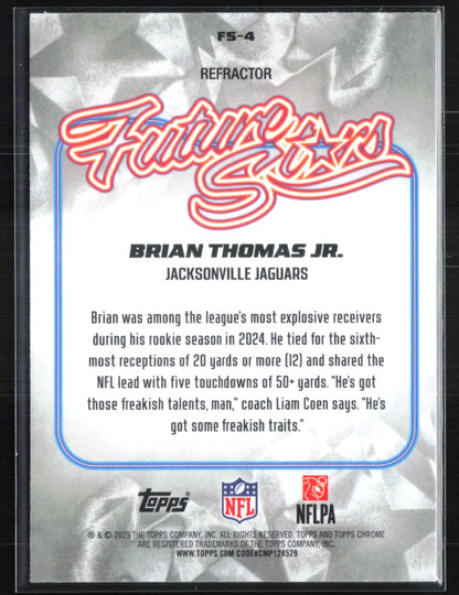 Brian Thomas Jr Future Stars Refractor