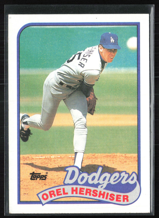Orel Hershiser 1989 Topps