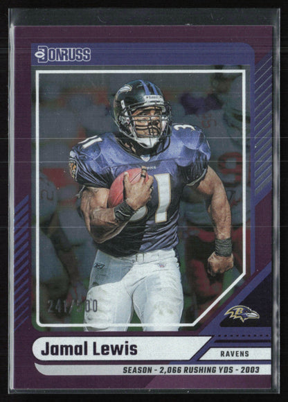 Jamal Lewis Purple /500