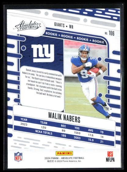 Malik Nabers RC