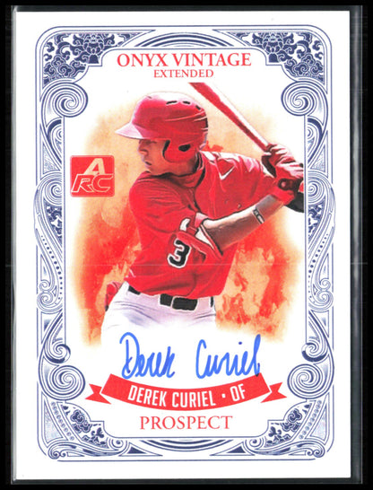 Derek Curiel Auto Prospect RC /400 Onyx
