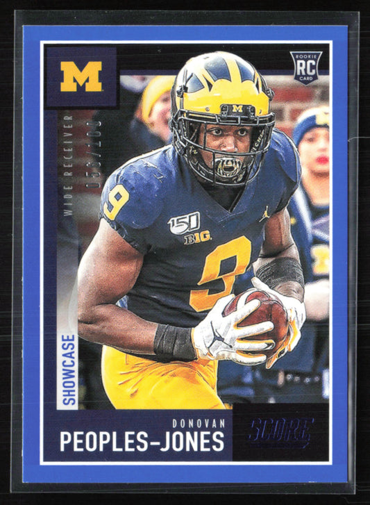 Donovan Peoples-Jones RC Blue /100
