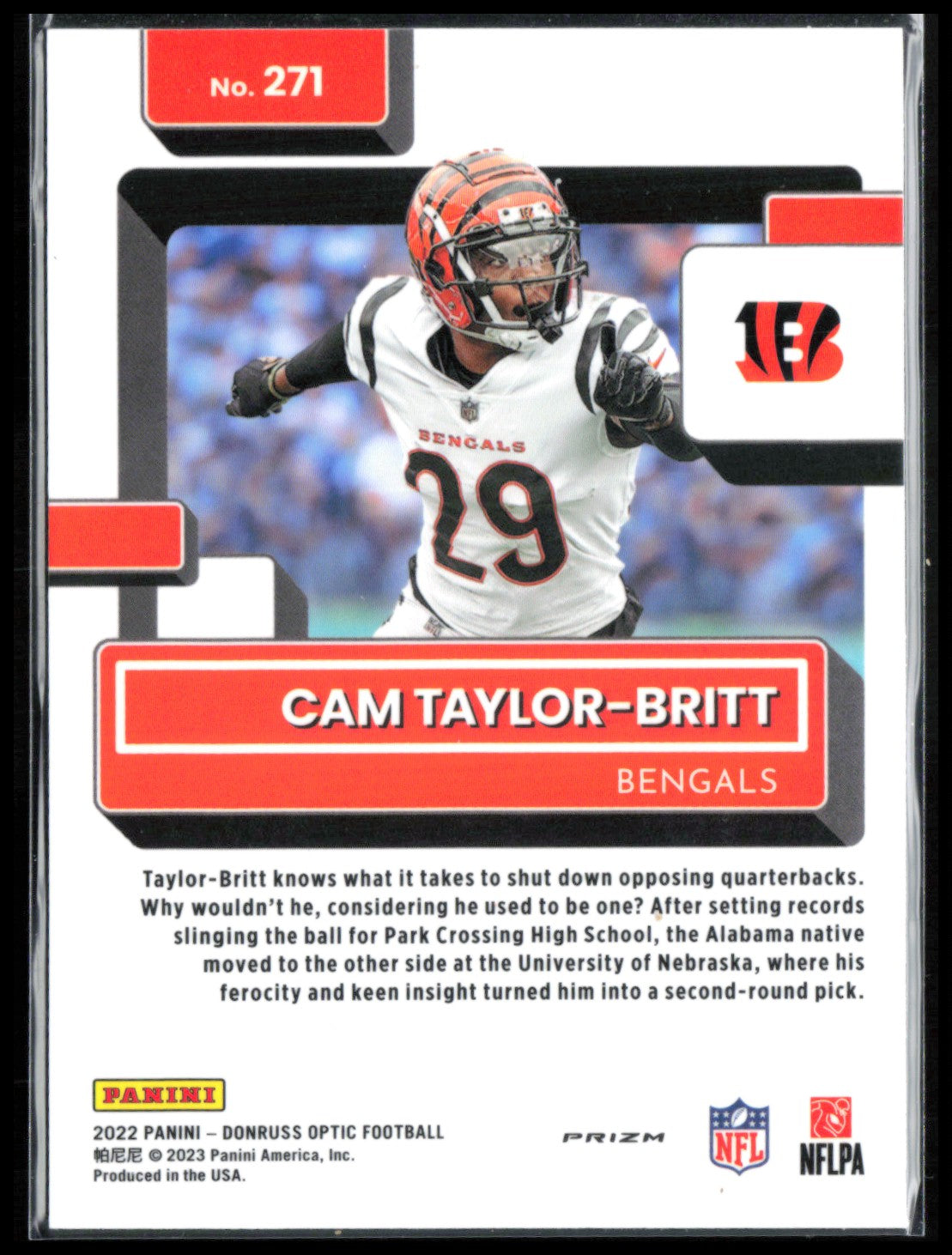 Cameron Taylor-Britt RC Holo