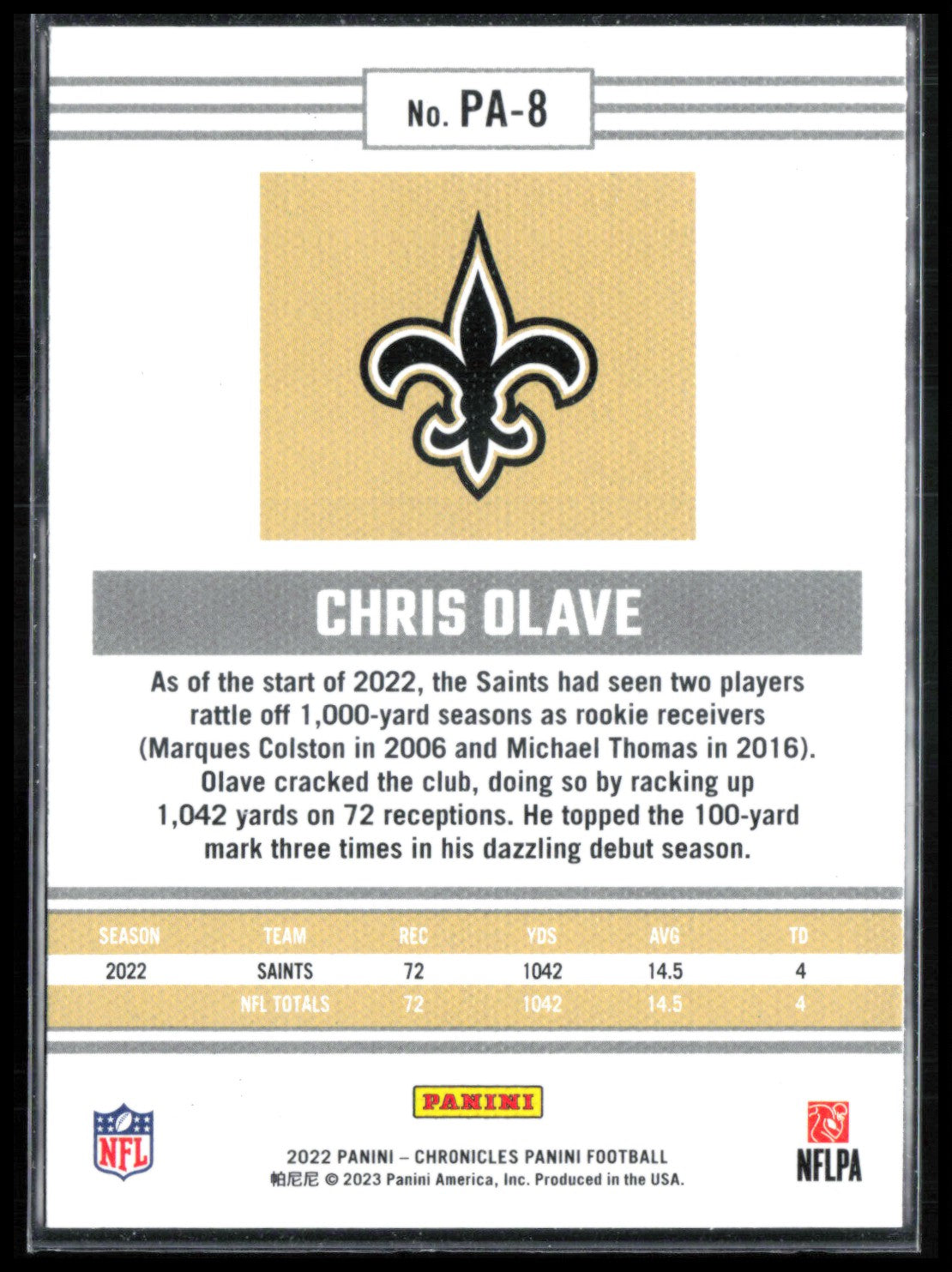 Chris Olave RC