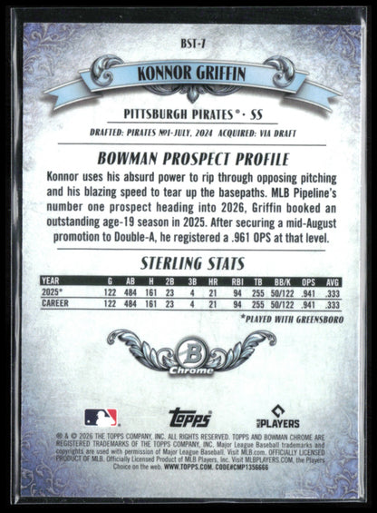 Konnor Griffin Mojo Bowman Sterling