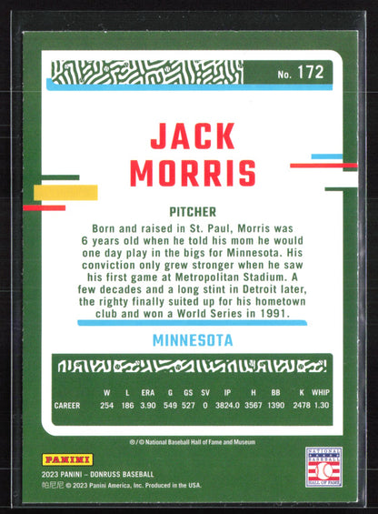 Jack Morris Orange