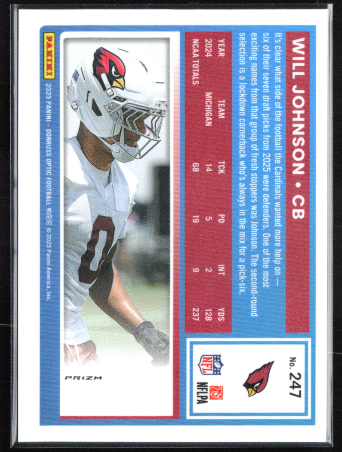 Will Johnson RC Blue