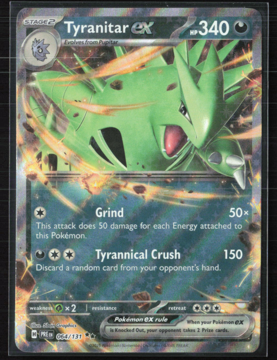 Tyranitar ex Double Rare
