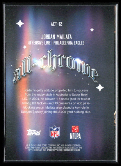Jordan Mailata All-Chrome