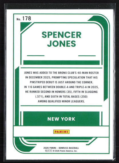 Spencer Jones Rated Prospect