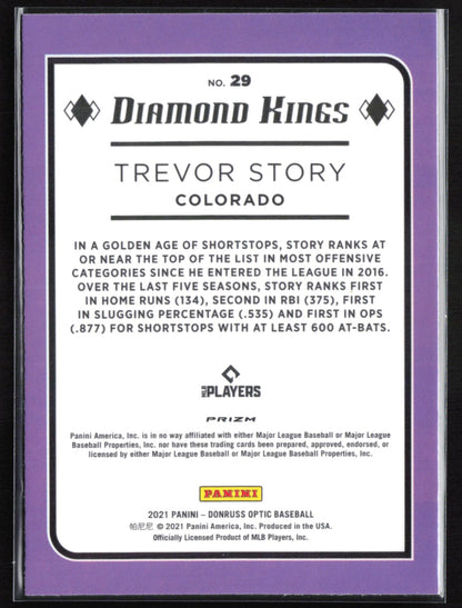 Trevor Story Green Holo