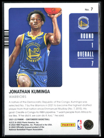 Jonathan Kuminga RC