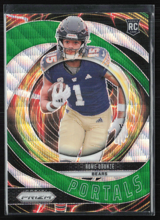 Rome Odunze RC Green Wave